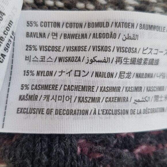 Abercrombie & Fitch Cardigan Sweater Womens M Cashmere Blend Alpine Long Duster - Picture 8 of 8